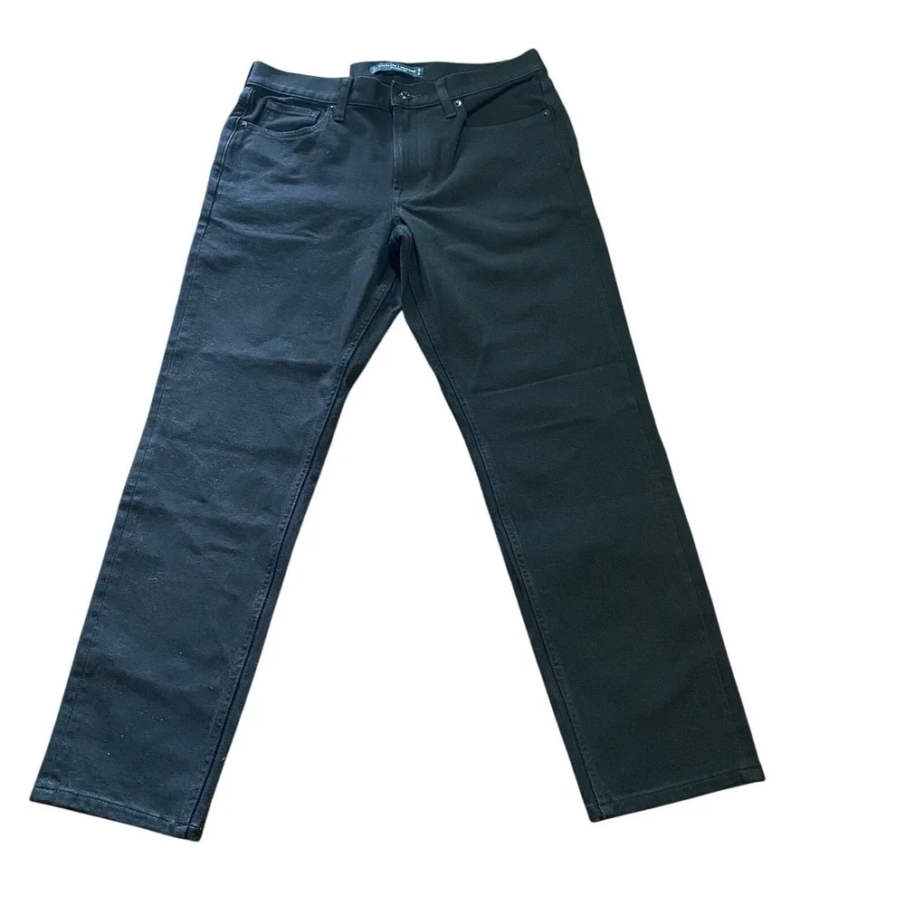 Everlane‎ NWT Men's The Athletic 4-way Stretch Organic Cotton Jean Black 31x28